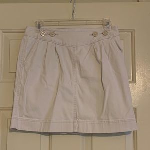 Vineyard vines kacki skirt with pockets size 2